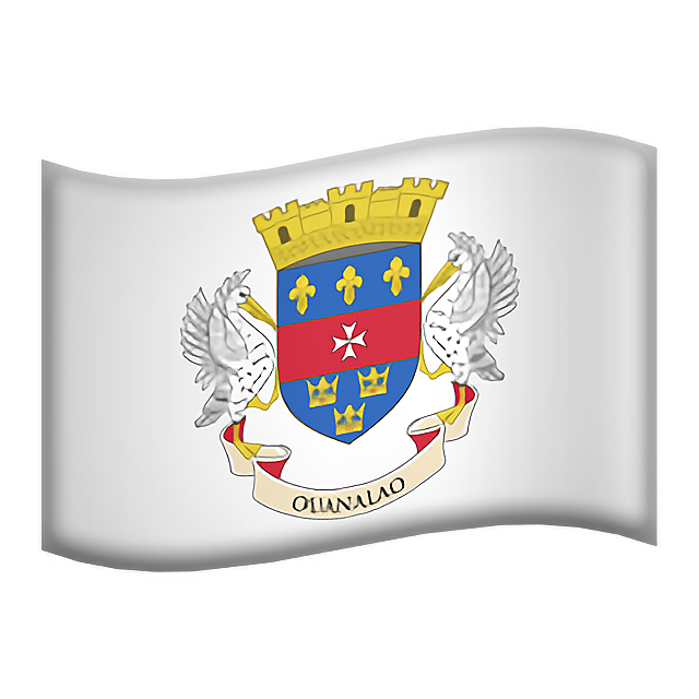 Flag: St. Barthélemy