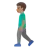 Man Walking: Medium Skin Tone