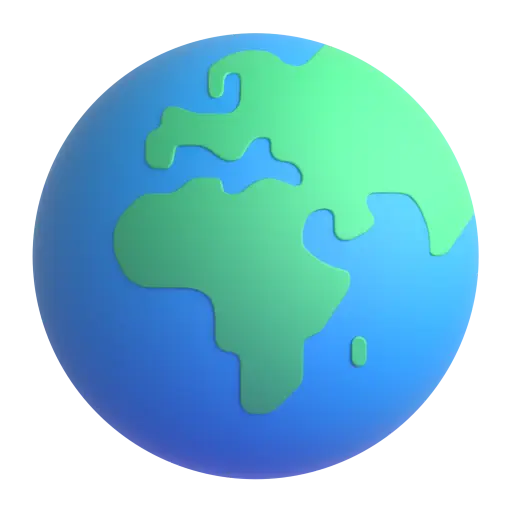 Globe Showing Europe-Africa