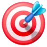 Bullseye Emoji 🎯 image - Samsung style