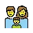 Family: Man, Woman, Boy