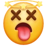 Emoji Dizzy Face 😵 image - Huawei Harmony OS style