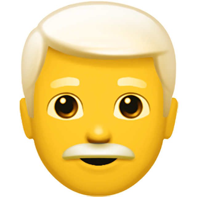 Man: White Hair