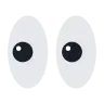 Eyes Emoji 👀 image - Tossface style
