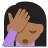 Person Facepalming: Medium-Dark Skin Tone
