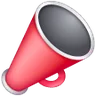 Megáfono que anima Emoji 📣 image - Samsung style