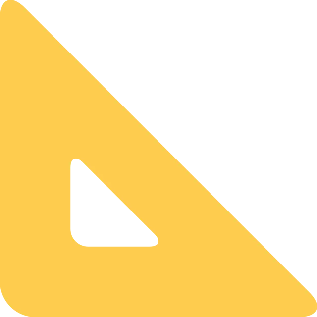 Régua Triangular