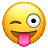 Winking Face With Tongue