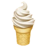 Helado suave Emoji 🍦 image - Huawei Harmony OS style