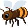 蜜蜂 Emoji 🐝 image - Facebook Messenger (2016) style