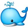 Spouting Whale Emoji 🐳 image - Samsung style