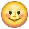 พระจันทร์เต็มดวงกับใบหน้า Emoji 🌝 image - Samsung style