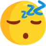 수면 Emoji 😴 image - Facebook Messenger (2016) style