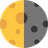Simbolo dell'ultimo quarto della luna