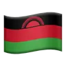 Flag: Malawi Emoji 🇲🇼 image - Apple style