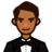 Person In Tuxedo: Medium-Dark Skin Tone
