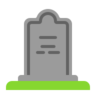 Lápida mortuoria Emoji 🪦 image - Microsoft Classic 2D style