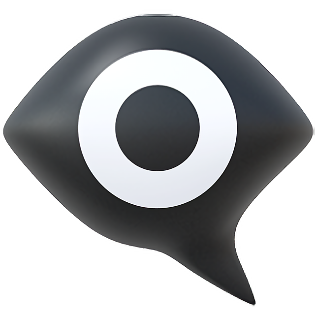 Eye In Speech Bubble