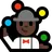 Person Juggling: Dark Skin Tone
