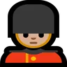 Guard: Medium-Light Skin Tone Emoji 💂🏼 image - Microsoft Windows 10 Segoe UI Emoji style