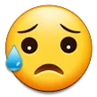 Sad But Relieved Face