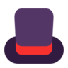 Silindir şapka Emoji 🎩 image - Microsoft Classic 2D style