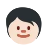 Child: Light Skin Tone Emoji 🧒🏻 image - Twitter / X (Twemoji) style