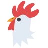 Poulet Emoji 🐔 image - EmojiTwo style
