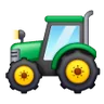 Tractor Emoji 🚜 image - Samsung style