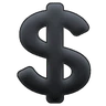 Signo de dólar pesado Emoji 💲 image - Huawei Harmony OS style