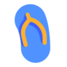 Tanga sandalet Emoji 🩴 image - Microsoft Classic 2D style