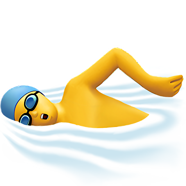 Man Swimming