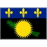 Flag: Guadeloupe Emoji 🇬🇵 image - Skype style
