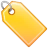 Эмодзи Бирка, этикетка 🏷 image - Samsung style