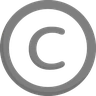 Symbole Copyright Emoji © image - Skype style