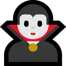 Man Vampire Emoji 🧛‍♂️ image - Microsoft Windows 10 Segoe UI Emoji style