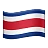 Flag: Costa Rica