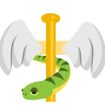 Caduceus ☤ image - EmojiTwo style