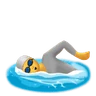 수영 선수 Emoji 🏊 image - Huawei Harmony OS style