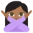 Person Gesturing No: Medium-Dark Skin Tone