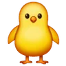 Front-Facing Baby Chick Emoji 🐥 image - Samsung style