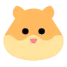 Hamster Emoji 🐹 image - Tossface style