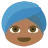 Person Wearing Turban: Medium-Dark Skin Tone