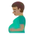 Pregnant Man: Medium Skin Tone