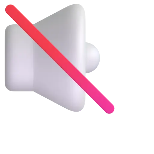 Muted Speaker