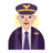 Woman Pilot: Medium-Light Skin Tone