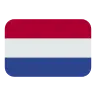 Flag: Netherlands Emoji 🇳🇱 image - Tossface style