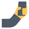 Selfie Emoji 🤳 image - Tossface style
