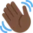 Waving Hand: Dark Skin Tone