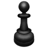 Emoji Fekete sakk gyalog ♟ image - Huawei Harmony OS style